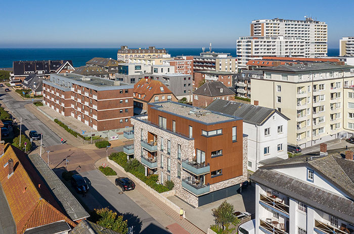 Sylt 2 Zimmer Ferienwohnung im 2. OG  Villa Strauch in Elisabethstraße 17, Westerland