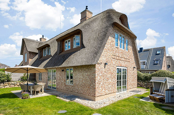 Sylt Reetdachhaus  Friesenhaus Lorena in Strandstraße 22a, Wenningstedt