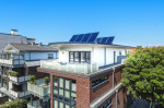 Appartement-Vermietung Bals - Üp Taak - Klaus-Groth-Straße 3 | 7 | Sylt | Westerland, 3-Zimmer-Penthouse für 4 Personen mit 2 Schlafzimmer, 2 Badezimmer, ca. 108 m2, Fahrstuhl im Haus, Grundstück ca. 0 m2