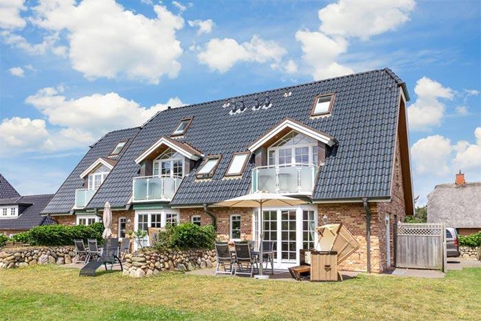 Sylt 3 Zimmer Ferienwohnung  | Maisonette  Haus Rosengrund in Boy-Truels-Straße 2e, Westerland