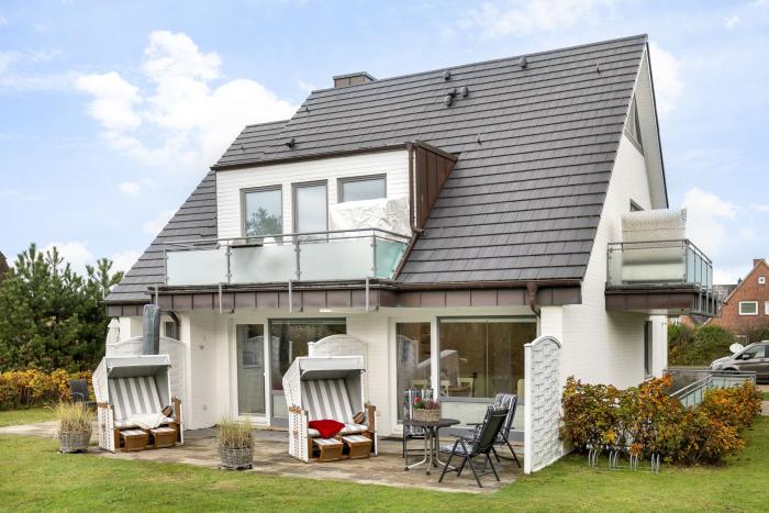 Appartement-Vermietung Bals -  - Horsatal 3a | Wohnung 1 | Sylt | Wenningstedt, 3-Zimmer-EG-Wohnung  | Maisonette für 3 Personen mit 2 Schlafzimmer, 1 Badezimmer, ca. 50 m2, Grundstück ca. 0 m2