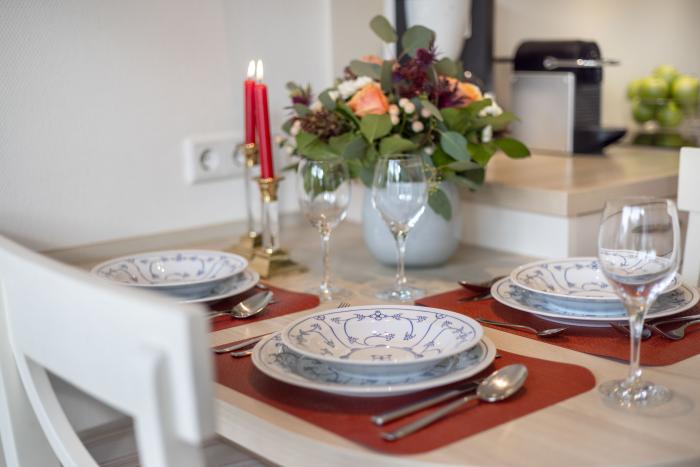 Appartement-Vermietung Bals -  - Horsatal 3a | Wohnung 1 | Sylt | Wenningstedt, 3-Zimmer-EG-Wohnung  | Maisonette für 3 Personen mit 2 Schlafzimmer, 1 Badezimmer, ca. 50 m2, Grundstück ca. 0 m2