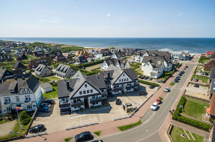 Sylt 3 Zimmer Ferienwohnung  | Maisonette  Haus Atlantik in Strandstraße 17, Wenningstedt