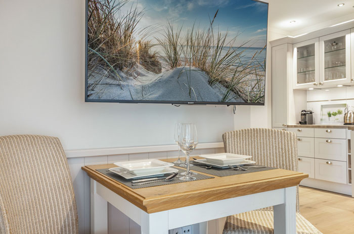 Appartement-Vermietung Bals - Strandliebe - Lorens-De-Hahn-Straße 34 | B13 | Sylt | Westerland, 2-Zimmer-OG-Wohnung für 2 Personen mit 1 Schlafzimmer, 1 Badezimmer, ca. 45 m2, Grundstück ca. 0 m2