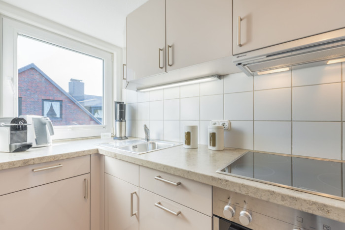 Appartement-Vermietung Bals -  - Am Friedrichshain 14 | Wohnung 2 | Sylt | Westerland, 3-Zimmer-OG-Wohnung für 4 Personen mit 2 Schlafzimmer, 1 Badezimmer, Gäste WC, ca. 90 m2, Grundstück ca. 0 m2