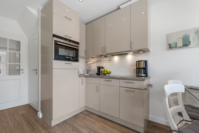 Appartement-Vermietung Bals -  - Am Friedrichshain 37 | Wohnung 3 | Sylt | Westerland, 2-Zimmer-EG-Wohnung für 2 Personen mit 1 Schlafzimmer, 1 Badezimmer, ca. 45 m2, Grundstück ca. 0 m2
