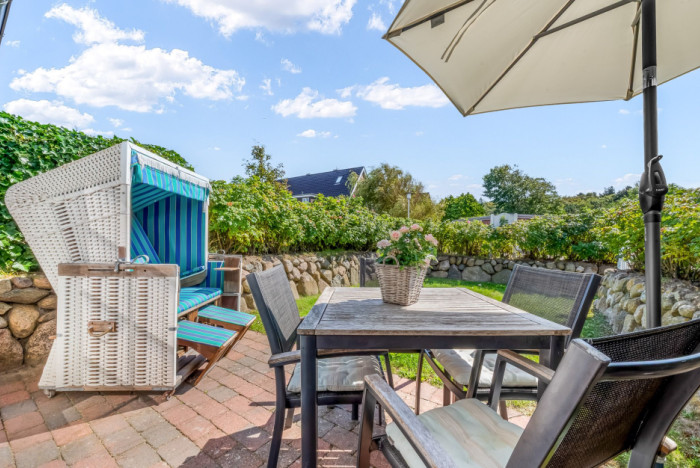 Appartement-Vermietung Bals -  - Am Friedrichshain 37 | Wohnung 3 | Sylt | Westerland, 2-Zimmer-EG-Wohnung für 2 Personen mit 1 Schlafzimmer, 1 Badezimmer, ca. 45 m2, Grundstück ca. 0 m2