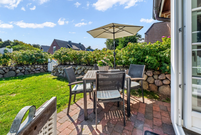 Appartement-Vermietung Bals -  - Am Friedrichshain 37 | Wohnung 3 | Sylt | Westerland, 2-Zimmer-EG-Wohnung für 2 Personen mit 1 Schlafzimmer, 1 Badezimmer, ca. 45 m2, Grundstück ca. 0 m2