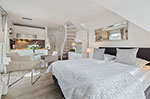 Appartement-Vermietung Bals -  - Kolberger Straße 22 | Wohnung 8 | Sylt | Westerland,  | Maisonette für 2 Personen, 1 Wohn-/Schlafzimmer, 1 Badezimmer, ca. 44 m2, Grundstück ca. 0 m2 - Bild-2