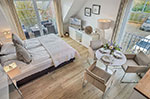 Appartement-Vermietung Bals -  - Kolberger Straße 22 | Wohnung 8 | Sylt | Westerland,  | Maisonette für 2 Personen, 1 Wohn-/Schlafzimmer, 1 Badezimmer, ca. 44 m2, Grundstück ca. 0 m2 - Bild-8