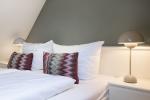 Appartement-Vermietung Bals - Residenz Meeresrauschen - Anne - Steinmannstraße 51 | 10 | Sylt | Westerland, 2-Zimmer-OG-Wohnung  | Maisonette für 2 Personen mit 1 Schlafzimmer, 1 Badezimmer, ca. 48 m2, Grundstück ca. 0 m2 - Bild-15