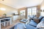 Appartement-Vermietung Bals - Residenz Meeresrauschen - Queen Mary - Steinmannstraße 51 | 6 | Sylt | Westerland, 3-Zimmer-EG-Wohnung  | Maisonette für 3 Personen mit 2 Schlafzimmer, 1 Badezimmer, Gäste WC, ca. 62 m2, Grundstück ca. 0 m2 - Bild-4