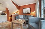 Appartement-Vermietung Bals - Romantikhaus Rosenhüs - Dünenrose - Rosenweg 10 | 1 | Sylt | Westerland, 3-Zimmer-EG-Wohnung  | Maisonette für 3 Personen mit 2 Schlafzimmer, 1 Badezimmer, ca. 48 m2, Grundstück ca. 0 m2 - Bild-3