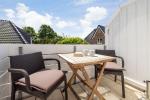 Appartement-Vermietung Bals - Romantikhaus Rosenhüs - Heiderose - Rosenweg 10 | 4 | Sylt | Westerland, 2-Zimmer-OG-Wohnung  | Maisonette für 2 Personen mit 1 Schlafzimmer, 1 Badezimmer, ca. 35 m2, Grundstück ca. 0 m2 - Bild-16