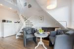 Appartement-Vermietung Bals -  - Dr.-Ross-Straße 31b | Wohnung 4 | Sylt | Westerland, 2-Zimmer-OG-Wohnung  | Maisonette für 3 Personen mit 1 Schlafzimmer, 1 Badezimmer, Gäste WC, ca. 70 m2, Grundstück ca. 0 m2 - Bild-1