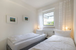 Appartement-Vermietung Bals - Haus Atrium - Steinmannstraße 16 | Wohnung 6 | Sylt | Westerland, 3-Zimmer-EG-Wohnung  | Maisonette für 4 Personen mit 2 Schlafzimmer, 1 Badezimmer, Gäste WC, ca. 70 m2, Grundstück ca. 0 m2 - Bild-19