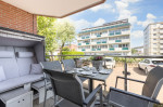 Appartement-Vermietung Bals - Haus Atrium - Steinmannstraße 16 | Wohnung 6 | Sylt | Westerland, 3-Zimmer-EG-Wohnung  | Maisonette für 4 Personen mit 2 Schlafzimmer, 1 Badezimmer, Gäste WC, ca. 70 m2, Grundstück ca. 0 m2 - Bild-22