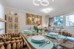Appartement-Vermietung Bals - Haus Atrium - Beachhouse - Steinmannstraße 16 | Wohnung 8 | Sylt | Westerland, 3-Zimmer-EG-Wohnung  | Maisonette für 4 Personen mit 2 Schlafzimmer, 1 Badezimmer, ca. 71 m2, Grundstück ca. 0 m2 - Bild-8