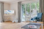 Appartement-Vermietung Bals - Großes Wohnzimmer - Sjipwai 36b | Sylt | Westerland, 3-Zimmer-EG-Wohnung  | Maisonette für 4 Personen mit 2 Schlafzimmer, 1 Badezimmer, Gäste WC, ca. 106 m2, Grundstück ca. 0 m2 - Bild-5