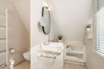 Appartement-Vermietung Bals - Friesenhaus Meerzeit - Am Denghoog 3d | 1 | Sylt | Wenningstedt, Hausteil unter Reet für 8 Personen mit 4 Schlafzimmer, 5 Badezimmer, Gäste WC, ca. 196 m2, Grundstück ca. 0 m2 - Bild-25