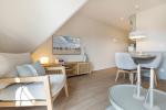 Appartement-Vermietung Bals - Haus Frisia - Mittelweg 13k | Wohnung 12 | Sylt | Wenningstedt, 2-Zimmer-OG-Wohnung  | Maisonette für 2 Personen mit 1 Schlafzimmer, 1 Badezimmer, ca. 56 m2, Grundstück ca. 0 m2 - Bild-5