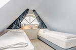 Appartement-Vermietung Bals - Haus Smer - Norderwung 26 | Wohnung 10 | Sylt | Wenningstedt, 2-Zimmer-OG-Wohnung  | Maisonette für 2 Personen mit 1 Schlafzimmer, 1 Badezimmer, ca. 49 m2, Grundstück ca. 0 m2 - Bild-7