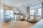 Appartement-Vermietung Bals - Ferienhaus Meeresrauschen - Im Grund 18d | Sylt | Wenningstedt, Reetdachhaus für 2 Personen mit 1 Schlafzimmer, 2 Badezimmer, Gäste WC, ca. 135 m2, Grundstück ca. 0 m2 - Bild-18