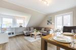 Appartement-Vermietung Bals - Hansen Hüs - Heideweg 20 | Wohnung 2 | Sylt | Westerland, 3-Zimmer-OG-Wohnung  | Maisonette für 4 Personen mit 2 Schlafzimmer, 3 Badezimmer, ca. 90 m2, Grundstück ca. 0 m2 - Bild-1