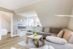 Appartement-Vermietung Bals - Hansen Hüs - Heideweg 20 | Wohnung 2 | Sylt | Westerland, 3-Zimmer-OG-Wohnung  | Maisonette für 4 Personen mit 2 Schlafzimmer, 3 Badezimmer, ca. 90 m2, Grundstück ca. 0 m2 - Bild-4