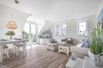 Appartement-Vermietung Bals -  - Hoogenkamp 32 | Wohnung 2 | Sylt | Westerland, 3-Zimmer-OG-Wohnung  | Maisonette für 4 Personen mit 2 Schlafzimmer, 1 Badezimmer, Gäste WC, ca. 77 m2, Grundstück ca. 0 m2 - Bild-1