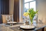 Appartement-Vermietung Bals - Stadthaus Bötticherstraße - Bötticherstraße 2 | Wohnung 3 | Sylt | Westerland, 2-Zimmer-OG-Wohnung für 2 Personen mit 1 Schlafzimmer, 1 Badezimmer, ca. 40 m2, Grundstück ca. 0 m2 - Bild-5