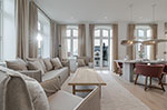 Appartement-Vermietung Bals - Villa Blankenese - Bismarckstraße 10 | Wohnung 5 | Sylt | Westerland, 3-Zimmer-Wohnung im 2. OG für 4 Personen mit 2 Schlafzimmer, 2 Badezimmer, ca. 102 m2, Fahrstuhl im Haus, Grundstück ca. 0 m2 - Bild-4