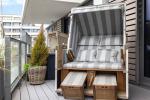 Appartement-Vermietung Bals - Neue Mitte - Neue Straße 6 | Wohnung 5 | Sylt | Westerland, 2-Zimmer-OG-Wohnung für 2 Personen mit 1 Schlafzimmer, 1 Badezimmer, ca. 50 m2, Garage, Fahrstuhl im Haus, Grundstück ca. 0 m2 - Bild-21