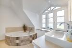 Appartement-Vermietung Bals - Sylter Quartier - Traum Hüs - Hoyerweg 10d | Haus 4.2 | Sylt | Westerland, Hausteil für 6 Personen mit 3 Schlafzimmer, 2 Badezimmer, Gäste WC, ca. 99 m2, Grundstück ca. 185 m2 - Bild-15