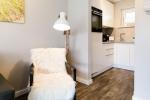 Appartement-Vermietung Bals - Schloss am Meer - Freiraum Lounge - Dünenstraße 27 | 19 | Sylt | Wenningstedt, 2-Zimmer-EG-Wohnung für 2 Personen mit 1 Schlafzimmer, 1 Badezimmer, ca. 50 m2, Grundstück ca. 0 m2 - Bild-11