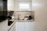 Appartement-Vermietung Bals - Schloss am Meer - Freiraum Lounge - Dünenstraße 27 | 19 | Sylt | Wenningstedt, 2-Zimmer-EG-Wohnung für 2 Personen mit 1 Schlafzimmer, 1 Badezimmer, ca. 50 m2, Grundstück ca. 0 m2 - Bild-12