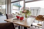 Appartement-Vermietung Bals - Schloss am Meer - Freiraum Lounge - Dünenstraße 27 | 19 | Sylt | Wenningstedt, 2-Zimmer-EG-Wohnung für 2 Personen mit 1 Schlafzimmer, 1 Badezimmer, ca. 50 m2, Grundstück ca. 0 m2 - Bild-8