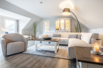Appartement-Vermietung Bals -  - Am Friedrichshain 14 | Wohnung 2 | Sylt | Westerland, 3-Zimmer-OG-Wohnung für 4 Personen mit 2 Schlafzimmer, 1 Badezimmer, Gäste WC, ca. 90 m2, Grundstück ca. 0 m2 - Bild-1