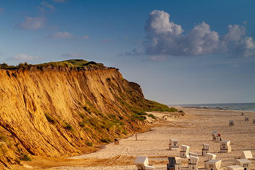 Absatz 05 Kliff - &Uuml;ber Sylt