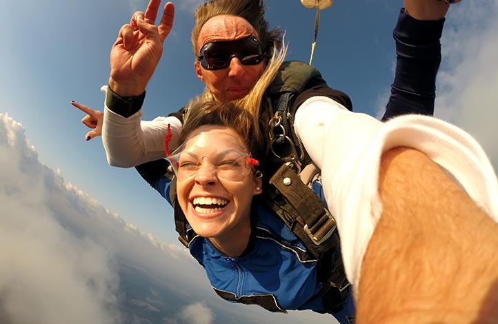 Fallschirmspringer auf Sylt Fallschirmspringer auf Sylt